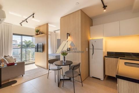 Apartamento para alugar em Campinas, Cambuí, com 1 suíte, com 39 m², MM536